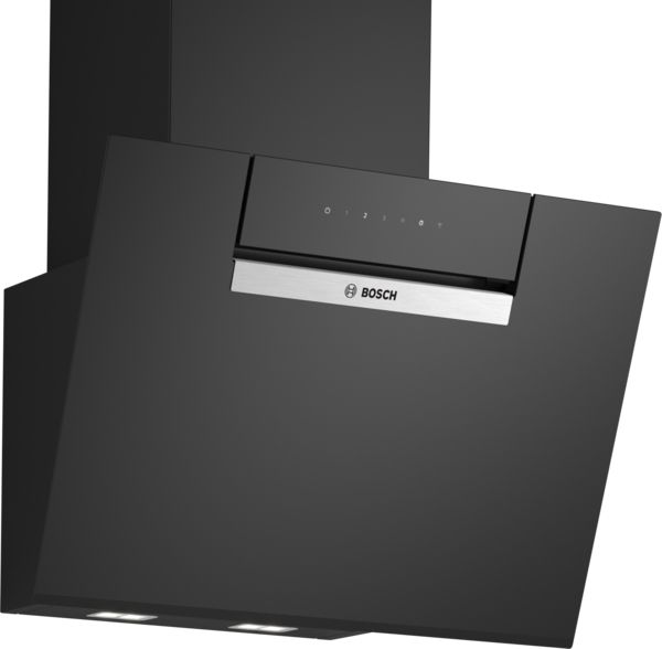 Bosch DWK67FN60B Wall Mounted Cooker Hood In Black