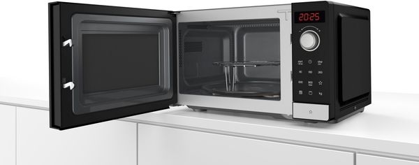 Bosch FEL023MS2B Freestanding Microwave In Stainless Steel