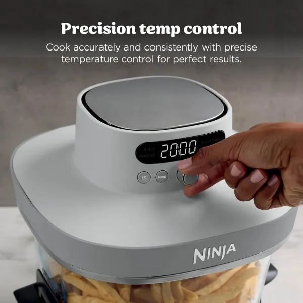 Ninja AS090UKWH CRISPi PRO 5-in-1 Glass Air Fryer - White