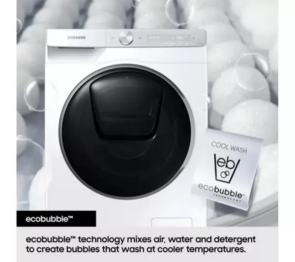 Samsung WW10FG5U34AEEU 10kg 1400 Spin Washing Machine - White