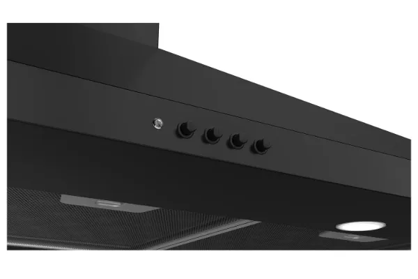 Leisure H1001PK 100cm Chimney Hood in Black