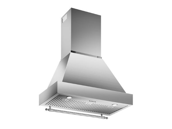 Bertazzoni KC36HERTAX + K90HERTX Heritage Chimney Hood 90cm Wall Mounted Stainless Steel