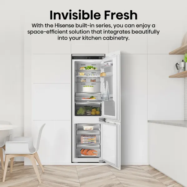 Hisense RB5B250SSWC1 Integrated 60/40 Total No Frost Smart Fridge Freezer