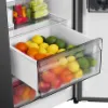 Hisense RS5P528STBE PureFlat Total No Frost American Side By Side - Black