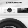Hisense WF1Q7021BW 7kg 1200 Spin, Steam Washing Machine - White 