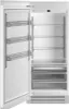 Bertazzoni LRD905UBLXTT 90 cm Built-in Refrigerator Column Left Hinge in Stainless Steel 