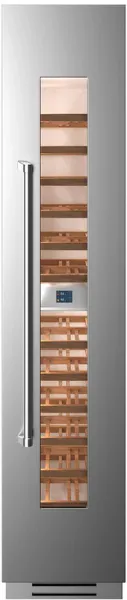 Bertazzoni WC455BRX2T 45 cm Built-in Wine Cellar Column Right Hinge in Stainless Steel 
