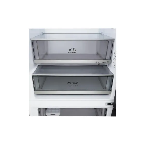 LG GBBW322CPY 69.7cm Total No Frost Freezer - Silver