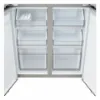 LG GMBS30SEPY 83.5cm 60/40 Total No Frost American Fridge Freezer - Silver