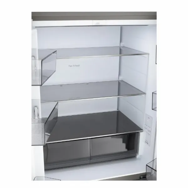 LG GMBS30SEPY 83.5cm 60/40 Total No Frost American Fridge Freezer - Silver