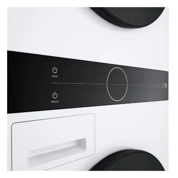 LG WT1210WWF 12kg/10kg 1400 Spin Wash Tower - White