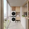 LG WT1210WWF 12kg/10kg 1400 Spin Wash Tower - White