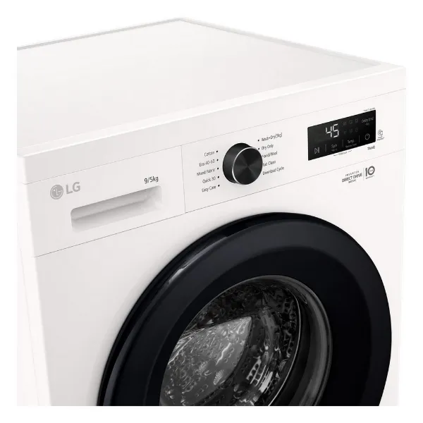 LG W4X1095NWK 9kg/5kg 1400 Spin Washer Dryer - White