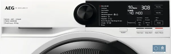 AEG LWR72956M4B 9kg/5kg 1600 Spin Washer Dryer - White