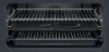 AEG GK7NK62FB 59.5cm Compact Combi Microwave Oven - Gloss Black with Steel Trim
