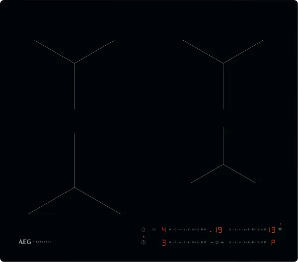 AEG TO64IA00CB 58cm Induction Hob - Black