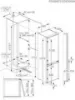 AEG NSC6L18ZES 54.6cm 70/30 Built In Low Frost Fridge Freezer