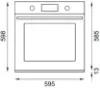 Bertazzoni FPRO6117PTX3 Professional Series 60cm Pyrolytic Built-In Oven in Stainless Steel