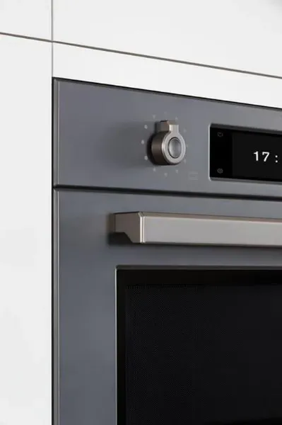 Bertazzoni FPRO6117CTN3 Professional Series 60cm Pyrolytic Built-In Oven with Steam in Carbon