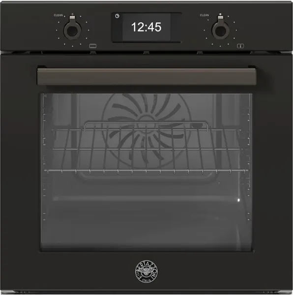 Bertazzoni FPRO6117CTN3 Professional Series 60cm Pyrolytic Built-In Oven with Steam in Carbon