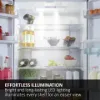 Haier HTW5618EWMG 60/40 Fridge Freezer - Silver