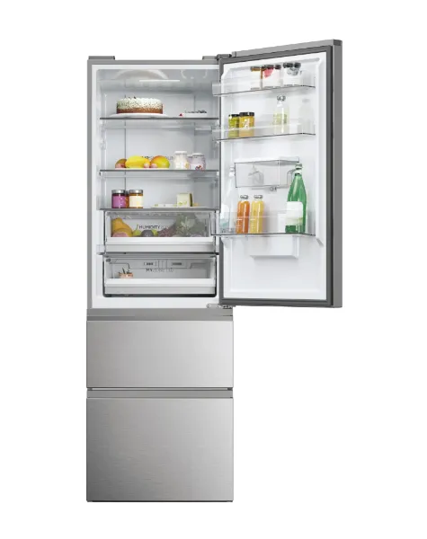 Haier HTW5618EWMG 60/40 Fridge Freezer - Silver