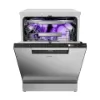 Haier XF 6B2M3BX-80 Dishwasher - Silver - 16 Place Settings