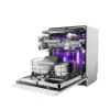 Haier XS 4A4M4BB-80 Built In Dishwasher - 14 Place Settings