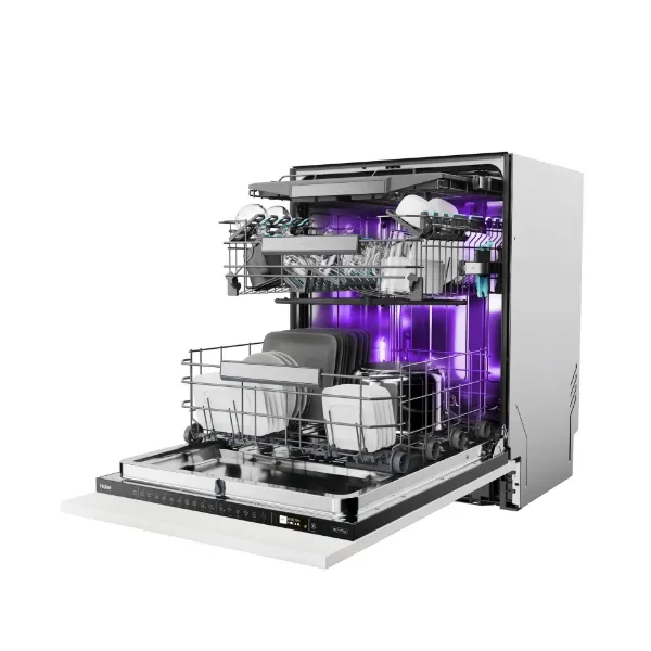 Haier XS 4A4M4BB-80 Built In Dishwasher - 14 Place Settings