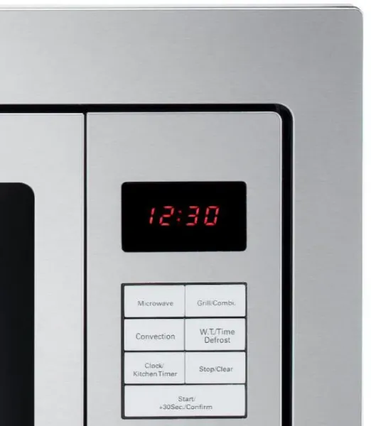 Bertazzoni F457PROMWSX Professional Series 60cm Integrated Combi Microwave in Stainless Steel