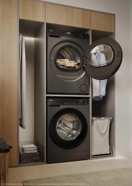 Haier HD90-D357U1G-UK 9kg Heat Pump Tumble Dryer - Graphite