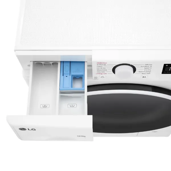 LG FWY706WWTN1 10kg/6kg 1400 Spin Washer Dryer - White