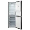 Midea MDRB379FGD30 54.7cm 60/40 Total No Frost Fridge Freezer - Black
