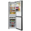 Midea MDRB379FGD30 54.7cm 60/40 Total No Frost Fridge Freezer - Black