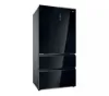 Haier HFR79F19DFGB  No Frost Multi-Door Fridge Freezer - Glass Inox Look