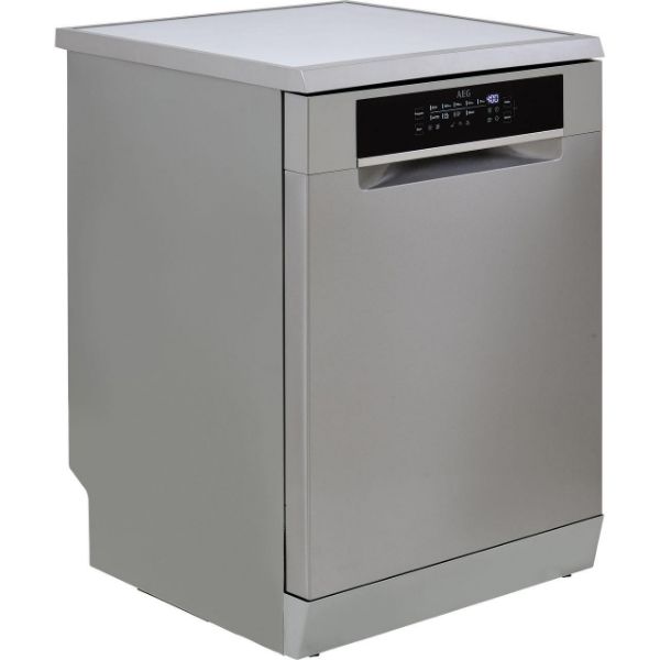 AEG FFB93807PM 9000 ComfortLift® Full Size Dishwasher Stainless Steel_Side View