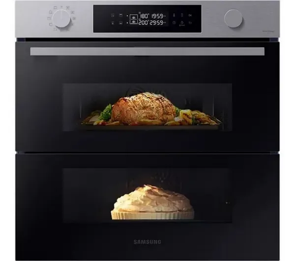 Samsung NV7B45305AK/U4 59.5cm Built In Electric Single Oven - Black Glass