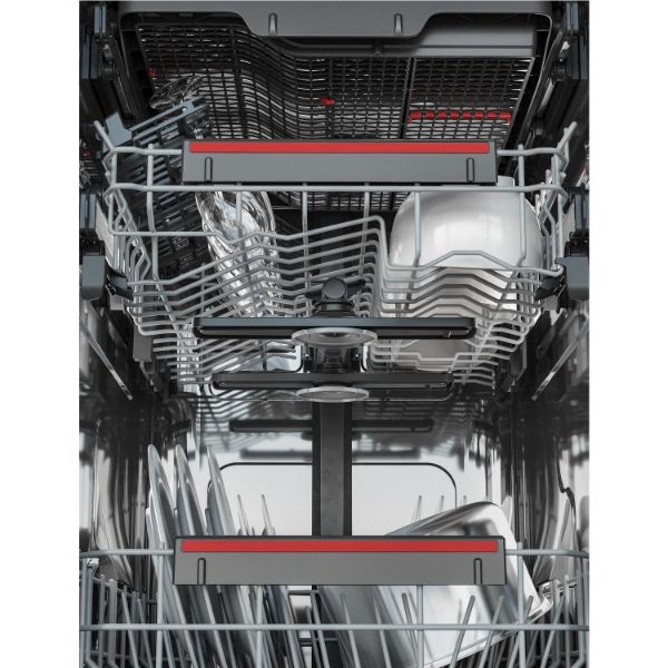AEG FFX52507ZW 5000 AirDry 10 Place Setting Slimline Freestanding Dishwasher White_Open View