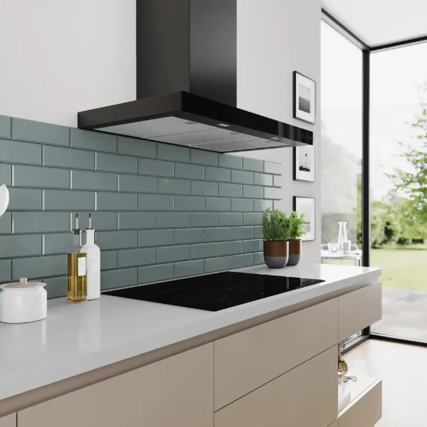 Bosch DWB97DN60B 90cm Wall-Mounted Cooker Hood in Matt Black 