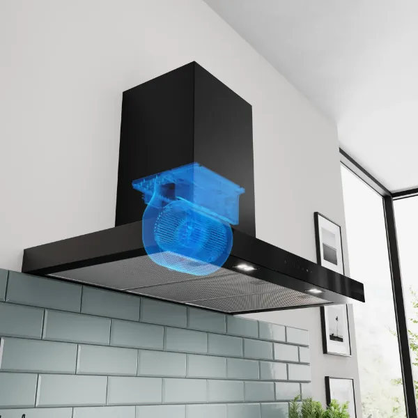 Bosch DWB97DN60B 90cm Wall-Mounted Cooker Hood in Matt Black 