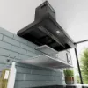 Bosch DWB97DN60B 90cm Wall-Mounted Cooker Hood in Matt Black 