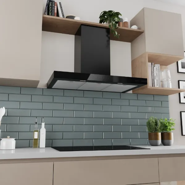 Bosch DWB97DN60B 90cm Wall-Mounted Cooker Hood in Matt Black 