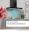 Bosch DWB97DN60B 90cm Wall-Mounted Cooker Hood in Matt Black 