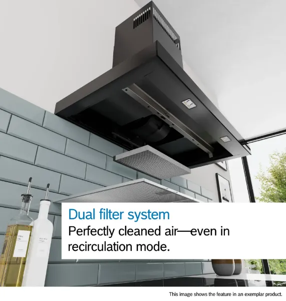 Bosch DWB95CC60B Series 4 90 cm Wall-mounted Cooker Hood in Matt Black 