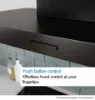 Bosch DWB95CC60B Series 4 90 cm Wall-mounted Cooker Hood in Matt Black 