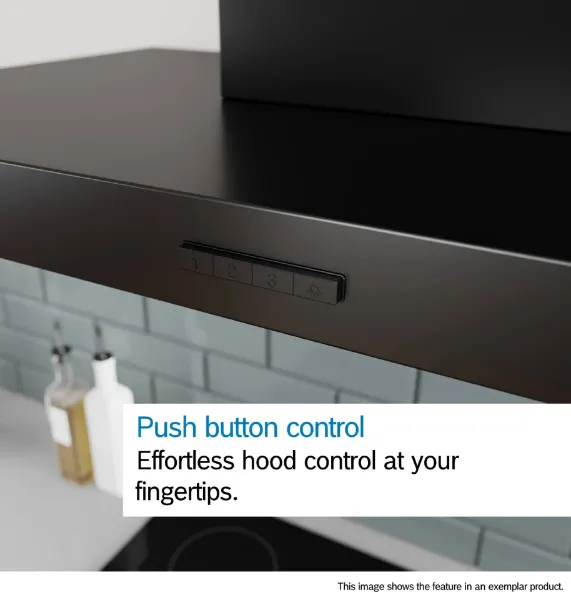 Bosch DWB95CC60B Series 4 90 cm Wall-mounted Cooker Hood in Matt Black 
