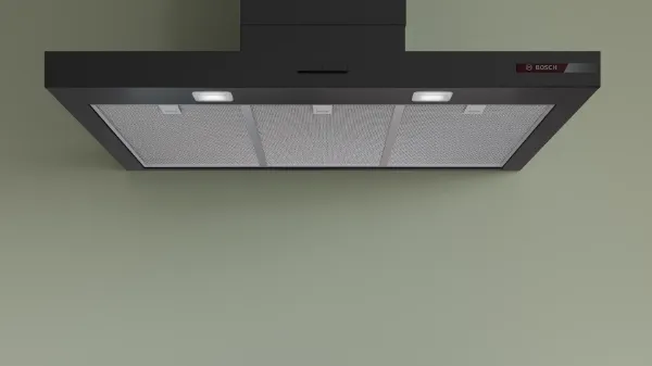 Bosch DWB95CC60B Series 4 90 cm Wall-mounted Cooker Hood in Matt Black 