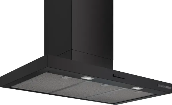Bosch DWB95CC60B Series 4 90 cm Wall-mounted Cooker Hood in Matt Black 