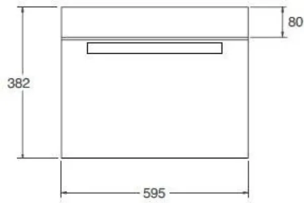 Bertazzoni FMOD3053WLB1 Modern Series 38cm Shallow Depth Microwave in Black Glass