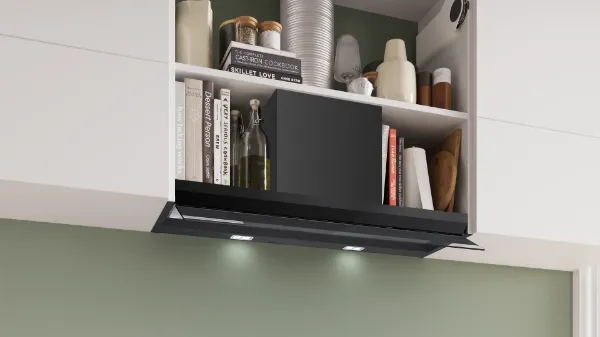 Bosch DBB97DP60B Integrated Design Hood in Matt black 